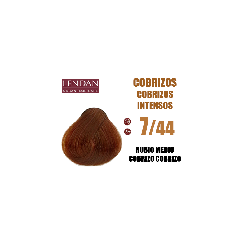 7/44 Rubio Medio Cobrizo Cobrizo