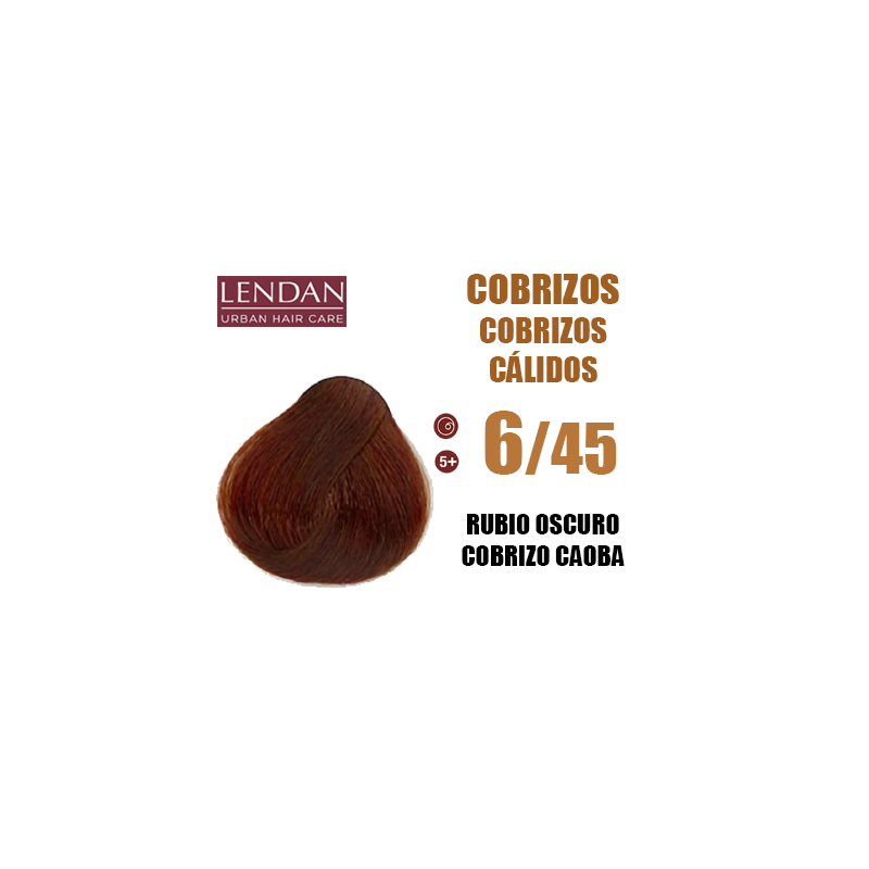 6/45 Rubio Oscuro Cobrizo Caoba