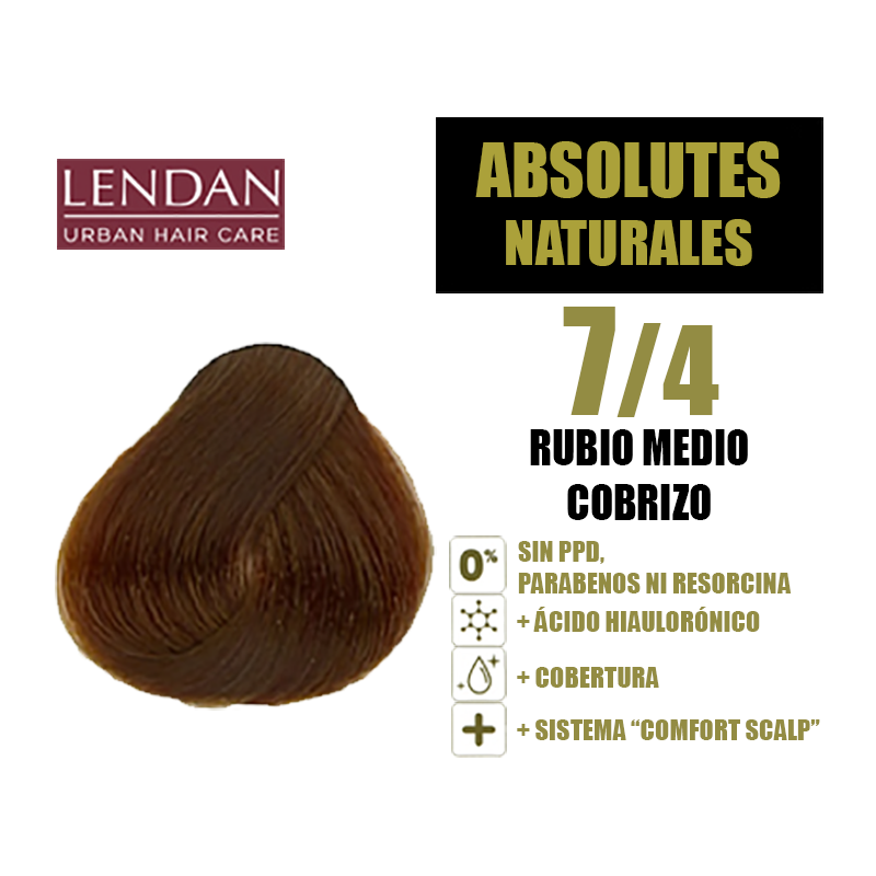 lendan-tinte-activia-absolutes-7/4-rubio-medio-cobrizo