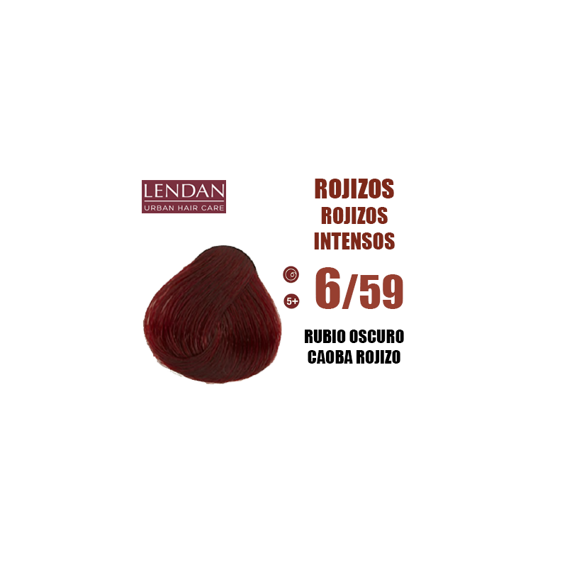 6/59 Rubio Oscuro Caoba Rojizo
