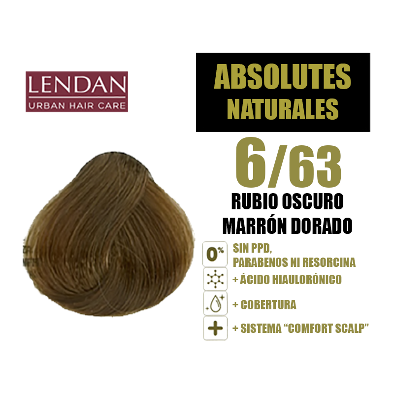 lendan-tinte-activia-absolutes-6/63-rubio-oscuro-marron-dorado