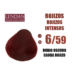 6/59 Rubio Oscuro Caoba Rojizo